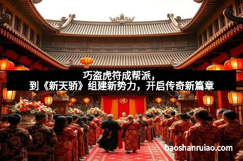 巧盗虎符成帮派，到《新天骄》组建新势力，开启传奇新篇章